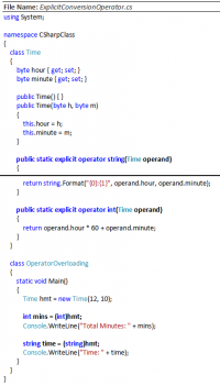 overloading operator