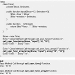 PHP call_user_func - call_user_func_array - Callback Function