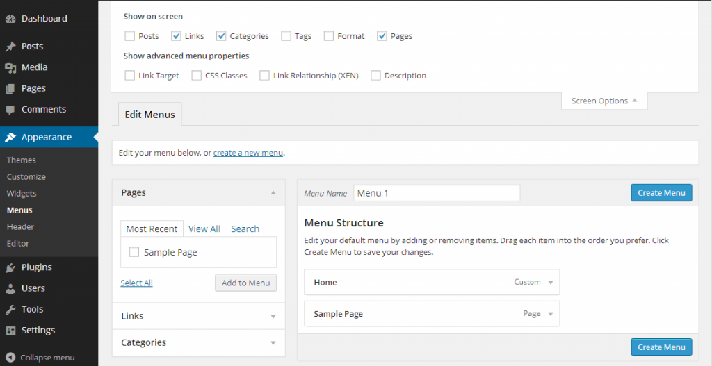 How To Add Menu In WordPress Hindi
