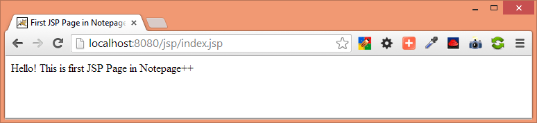 Notepad++ Configuration for JSP Development
