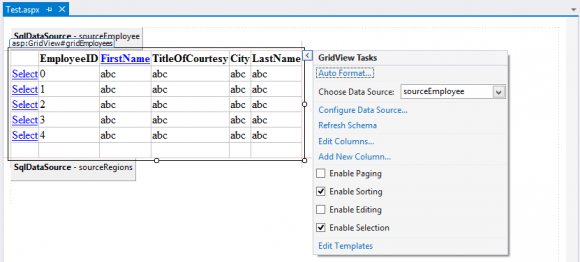 Sorting and Selection Issue in ASP.NET WebForms in Hindi