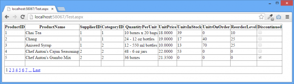 Customizing Pager - GridView Auto Paging - ASP.NET WeForms in Hindi