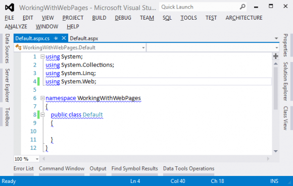 Creating and Configuring Code-Behind File in Core ASP.NET in Hindi