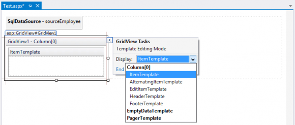 Template Editing in Visual Studio - Advance ASP.NET WebForms in Hindi