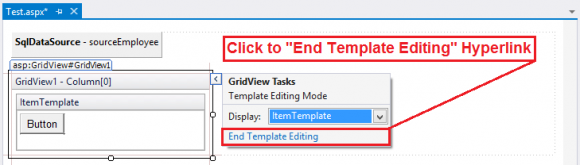 Template Editing in Visual Studio - Advance ASP.NET WebForms in Hindi