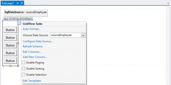 Template Editing in Visual Studio - Advance ASP.NET WebForms in Hindi
