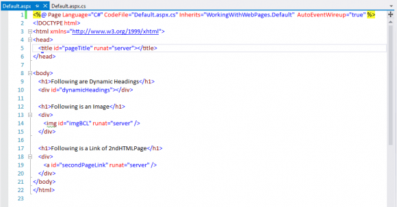Working with Server Side HTML Controls - ASP.NET WebForms in Hindi