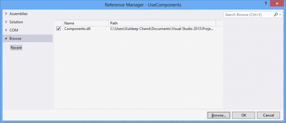 Adding Component Reference - Creating Component in ASP.NET in Hindi