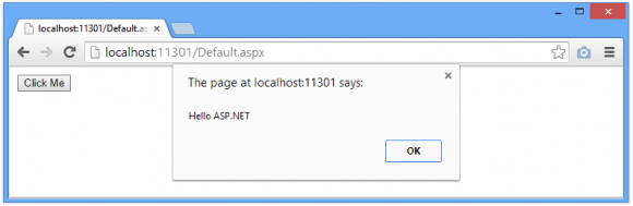 Custom JavaScript in ASP.NET WebForms Page in Hindi