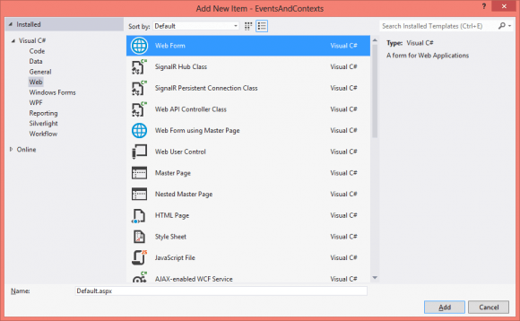 Working with Page Events of ASP.NET Web Application in Hindi
